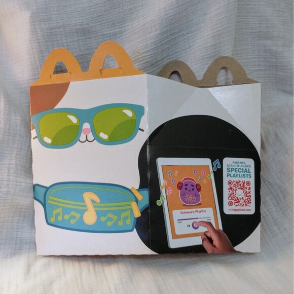 2023 Squishmallow McDonalds Happy Meal Box EMPTY BOX ONLY - Picture 8 of 8